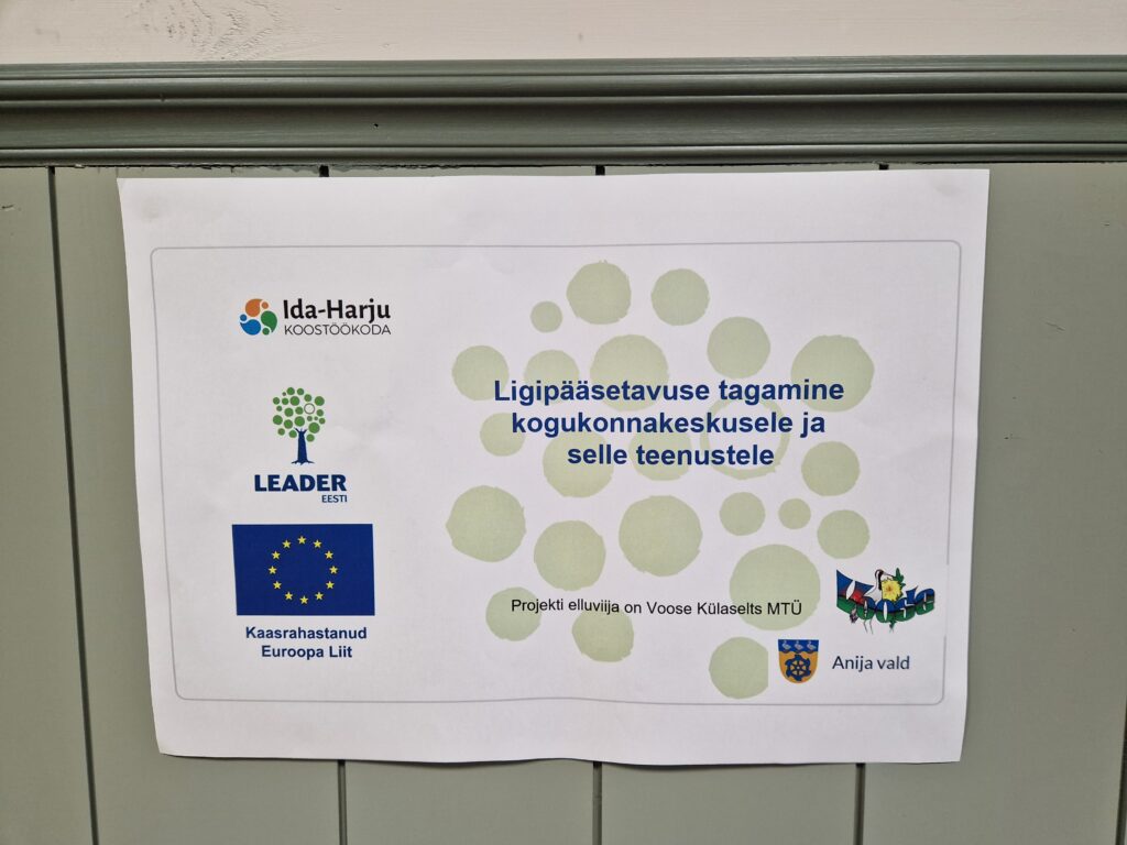 Leader projekti toetus